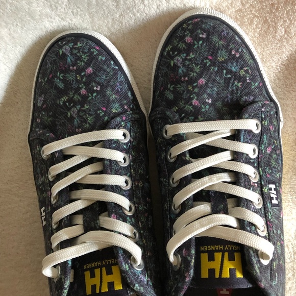 Helly Hansen fjord canvas shoe sneakers V2 floral flowers - Picture 5 of 8